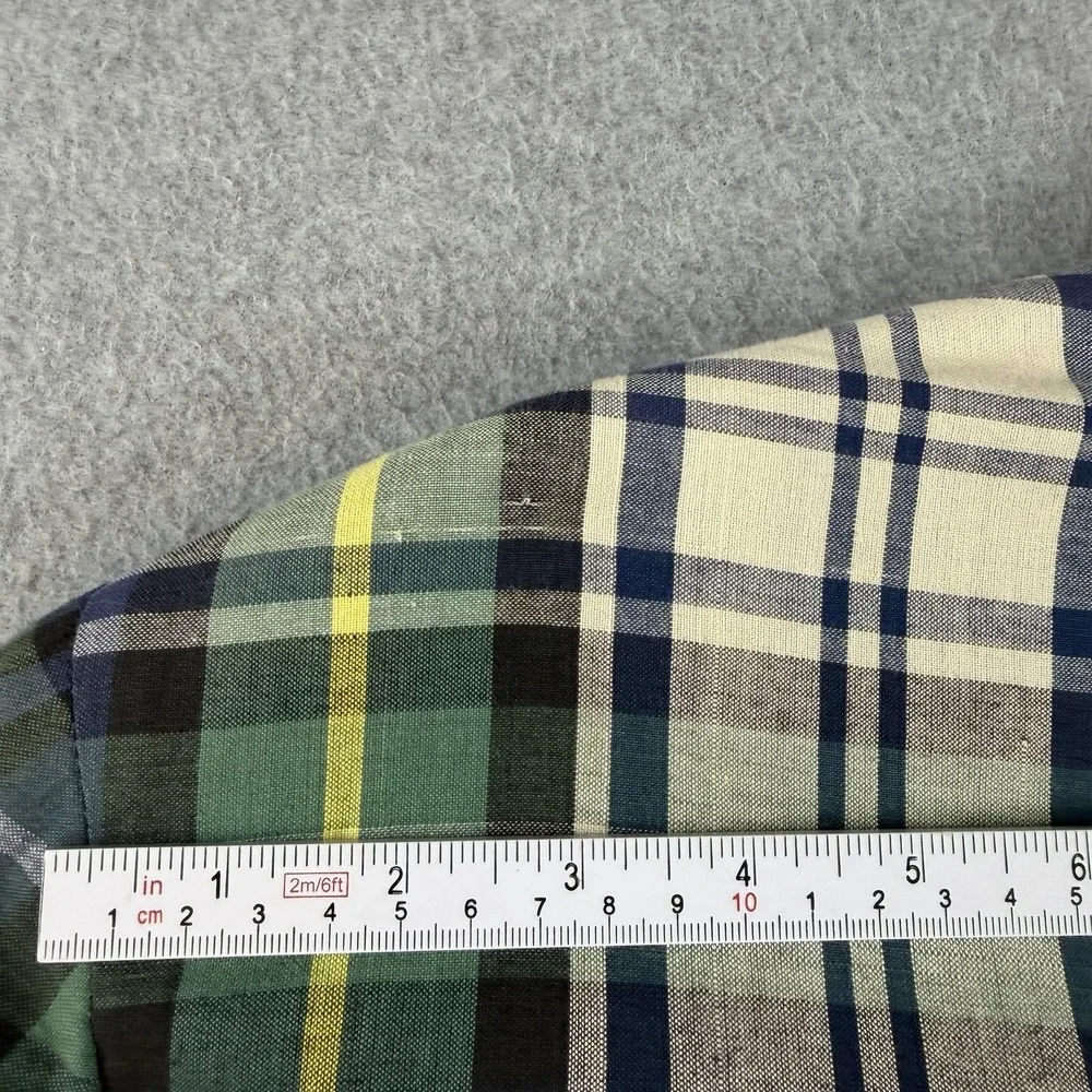 Vintage Brooks Brothers Plaid Sport Coat Blazer USA Preppy Ivy 46R 80s